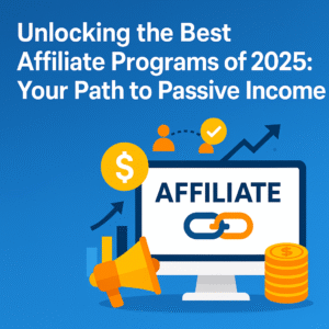 Best affiliate programs 2025