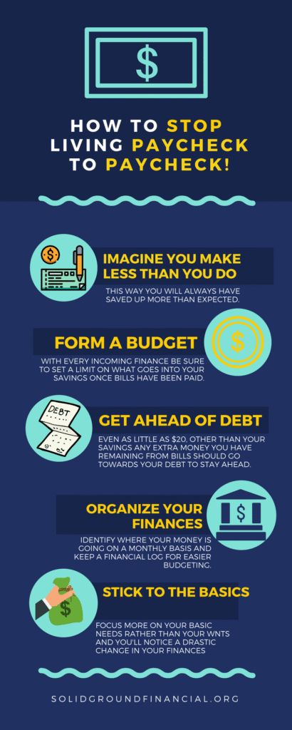 Escape paycheck to paycheck trap